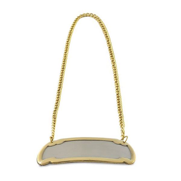 Yellow Floral Adult Brass Urn